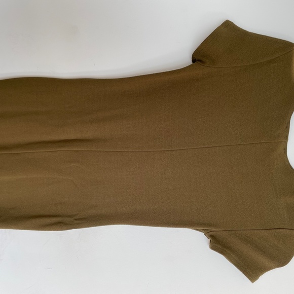 Olive body con dress - Picture 2 of 3